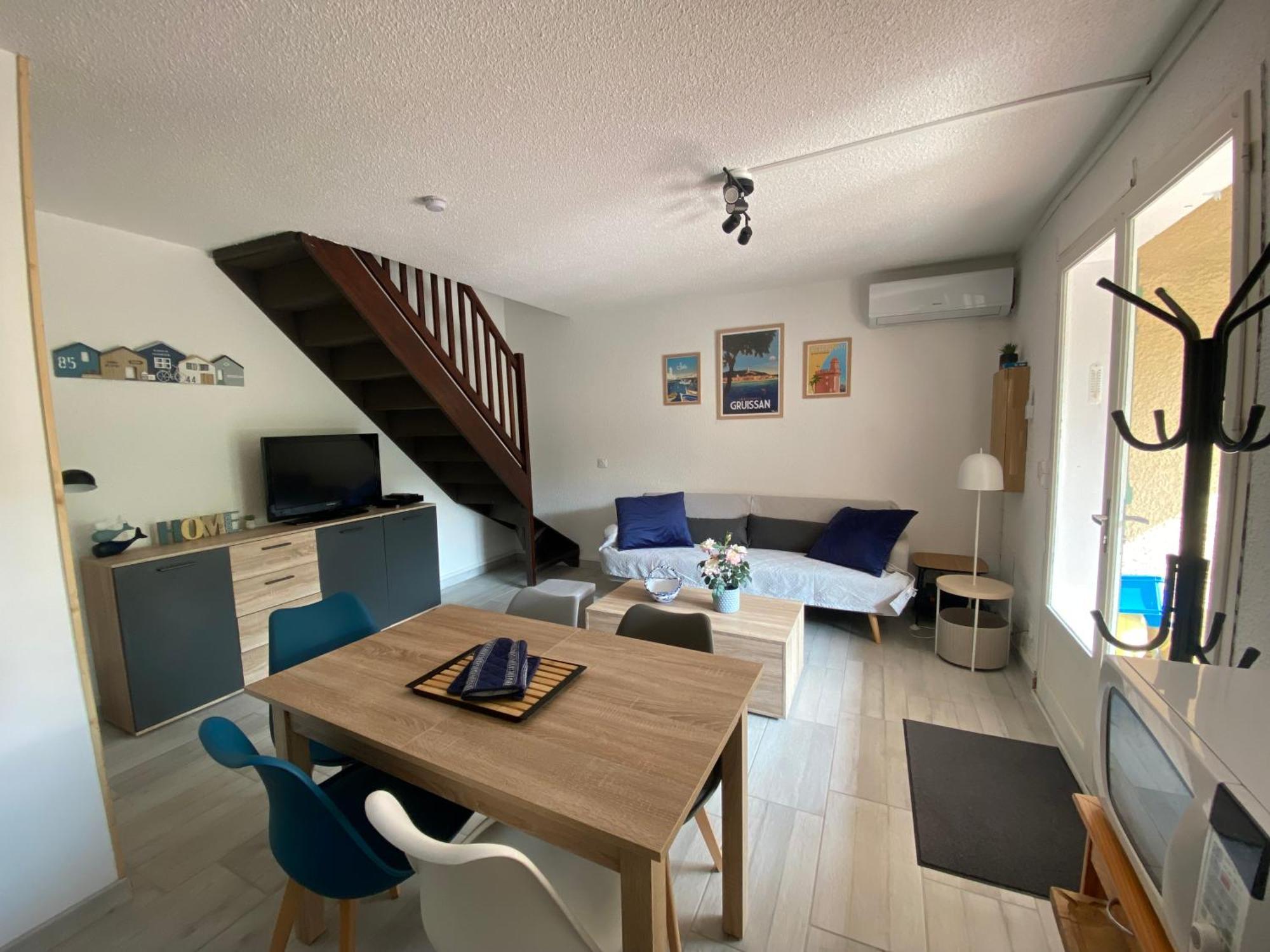 Charmante Maison A Сasa de vacaciones Le Barcarès